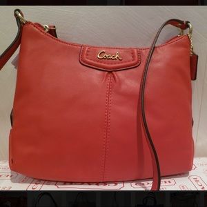 Coach Leather Ashley Permisson Crossbody Purse